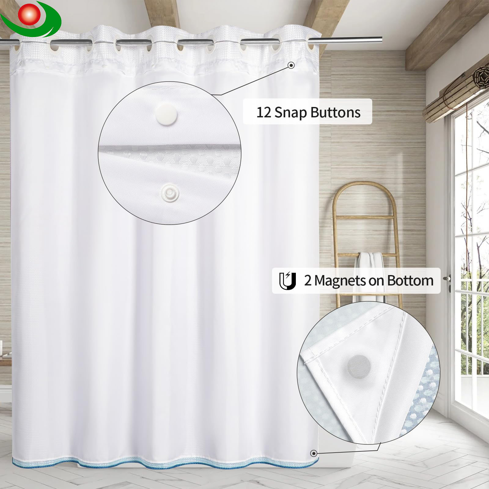 Xmas Shower Curtain Ideas: Turn Your Bathroom into a Winter Wonderland