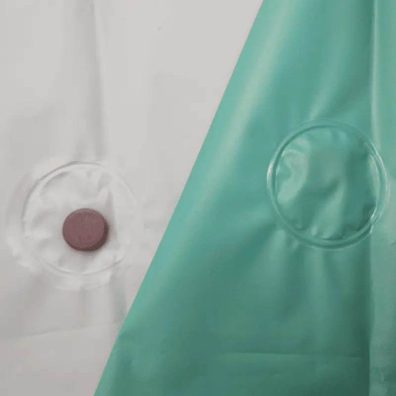 Elegant Ombre Vinyl Shower Curtain