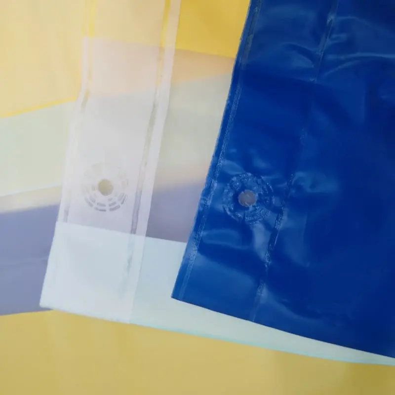 Seaside Charm PEVA Striped Shower Curtain