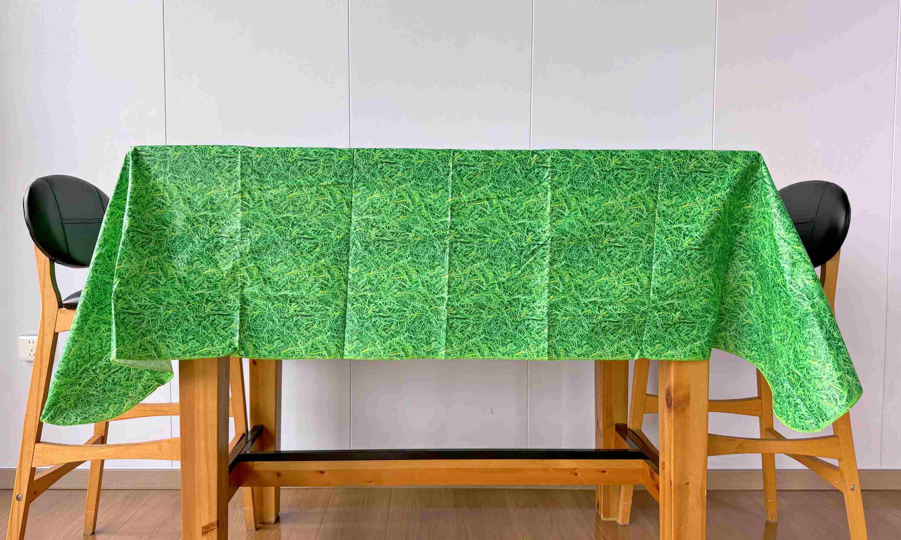 Green Meadow Vinyl Tablecloth