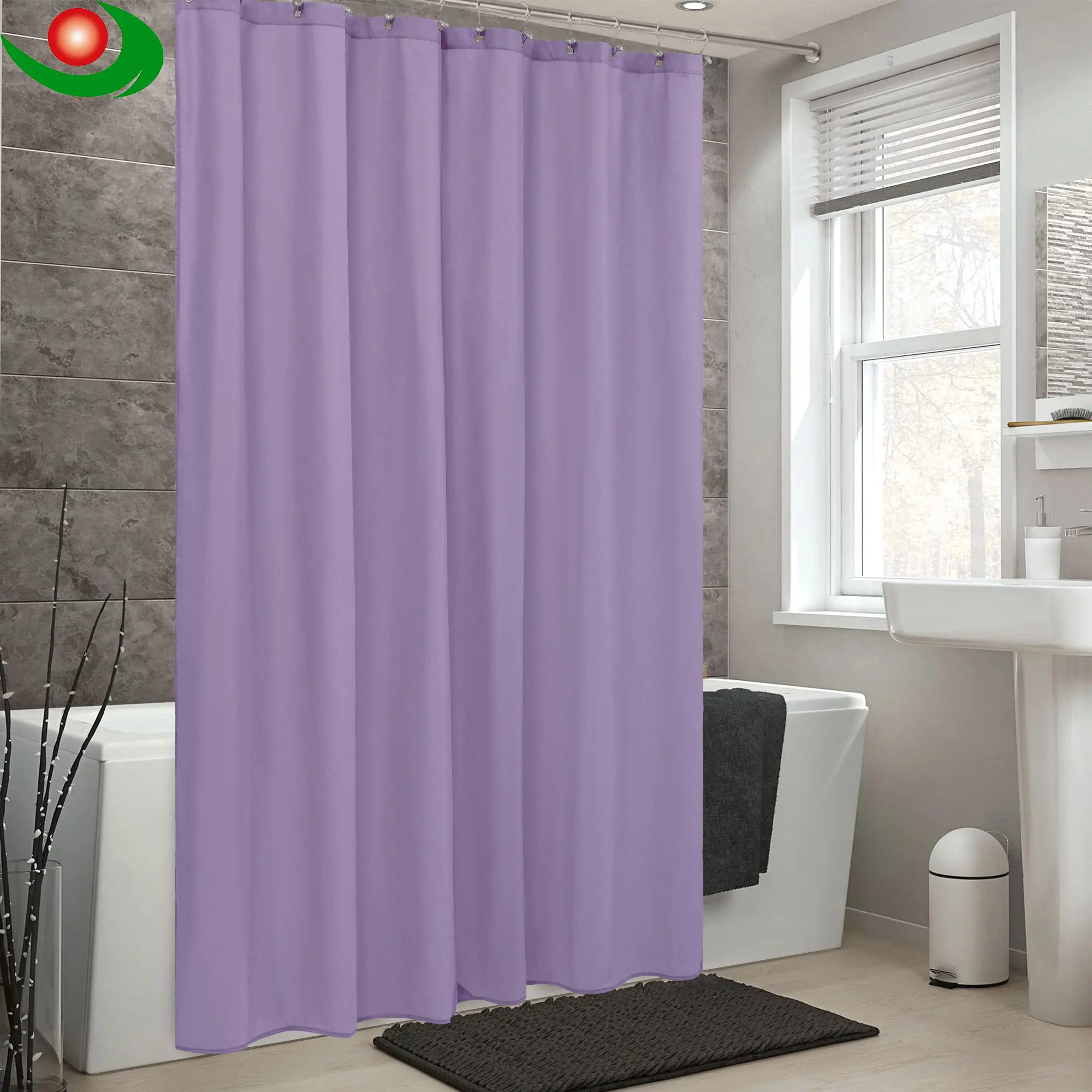 shower curtains polyester4