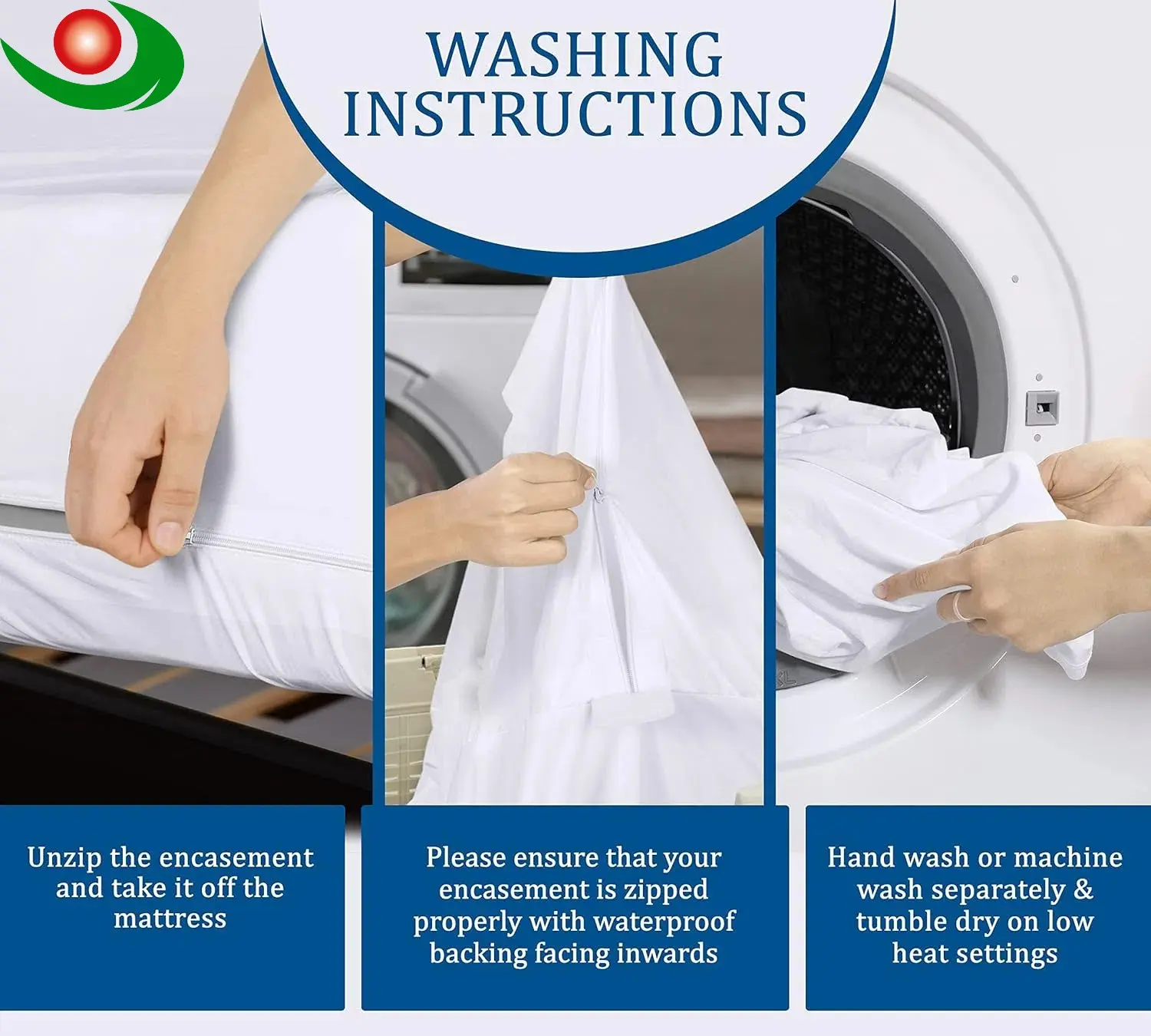 CloudSoft Quilted Waterproof Mattress Protector