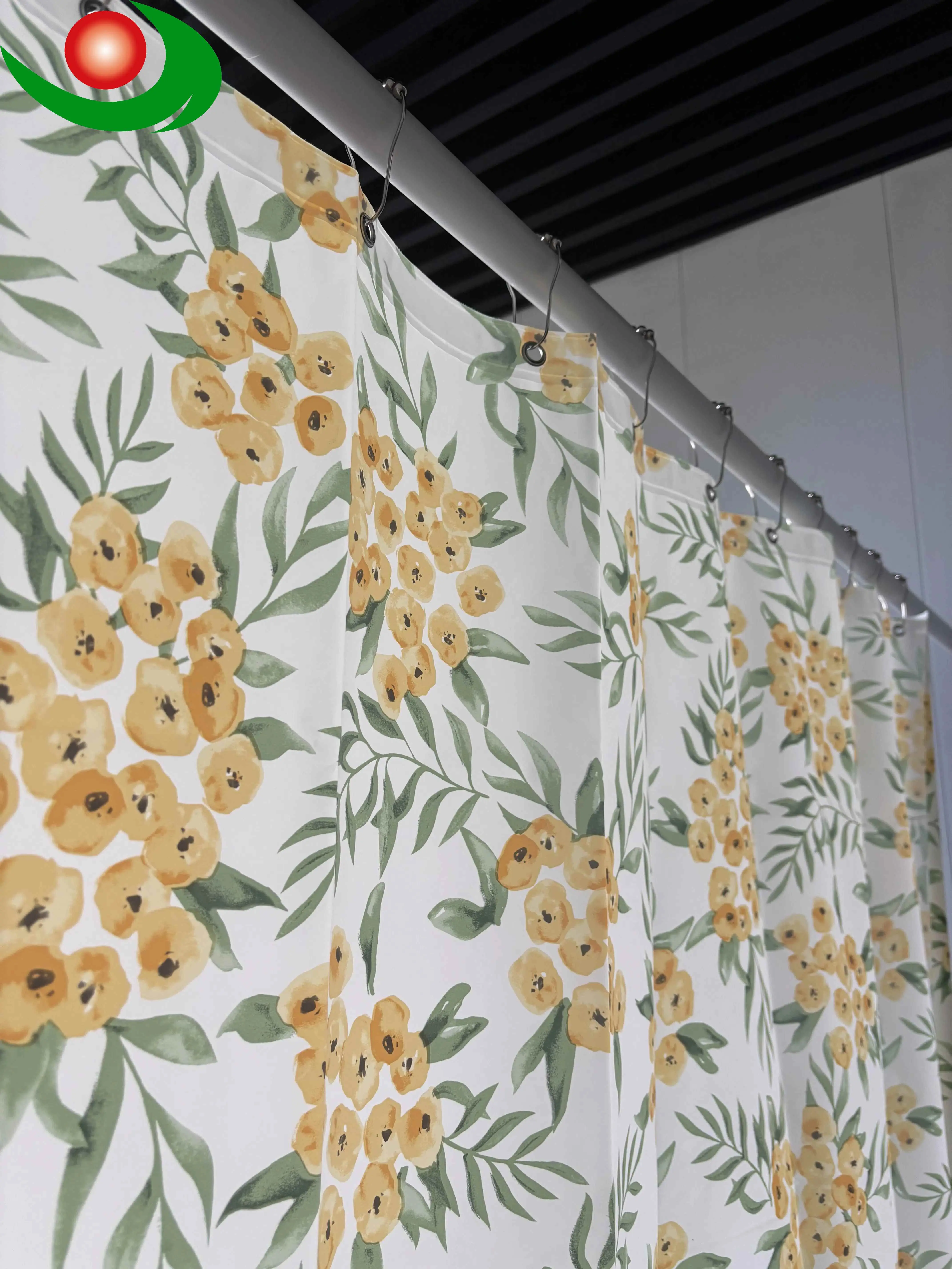 Nature-Inspired PEVA Shower Curtain