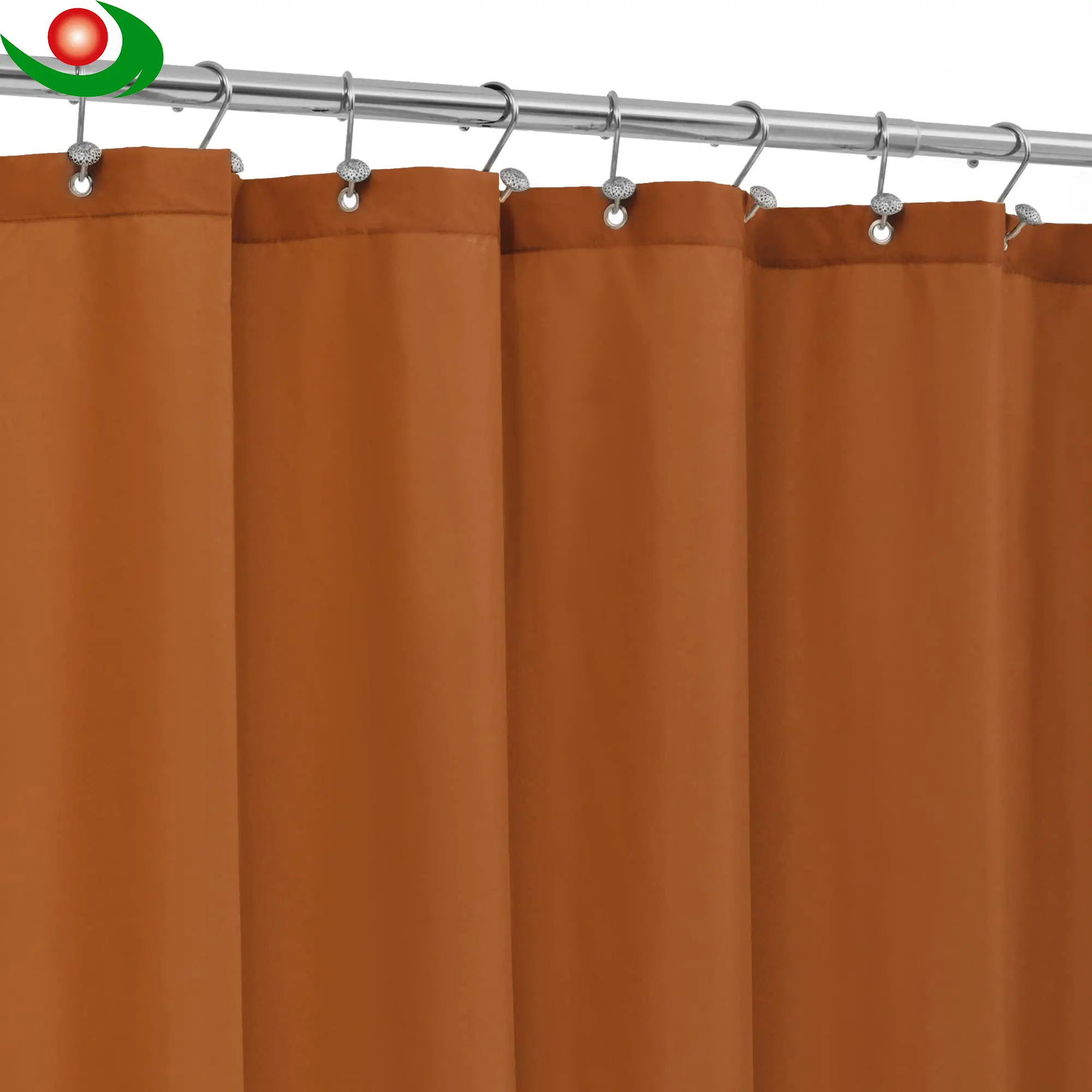 Fabric shower curtains2