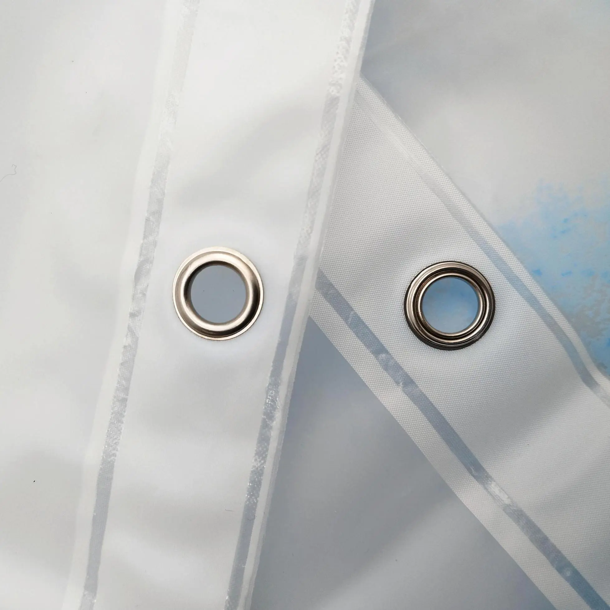 BreezeGuard Plastic Shower Drape