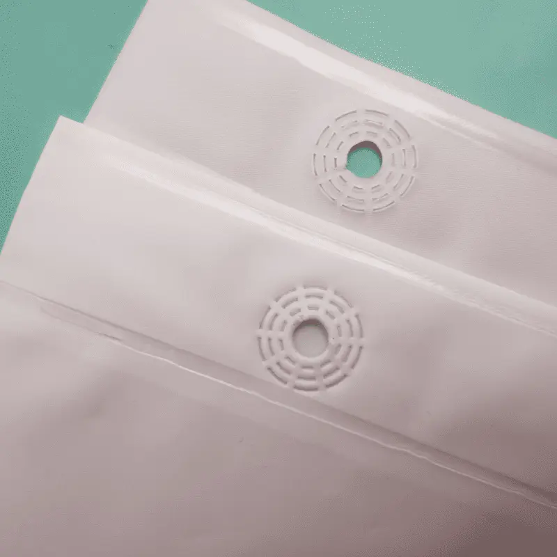 Elegant Ombre Vinyl Shower Curtain