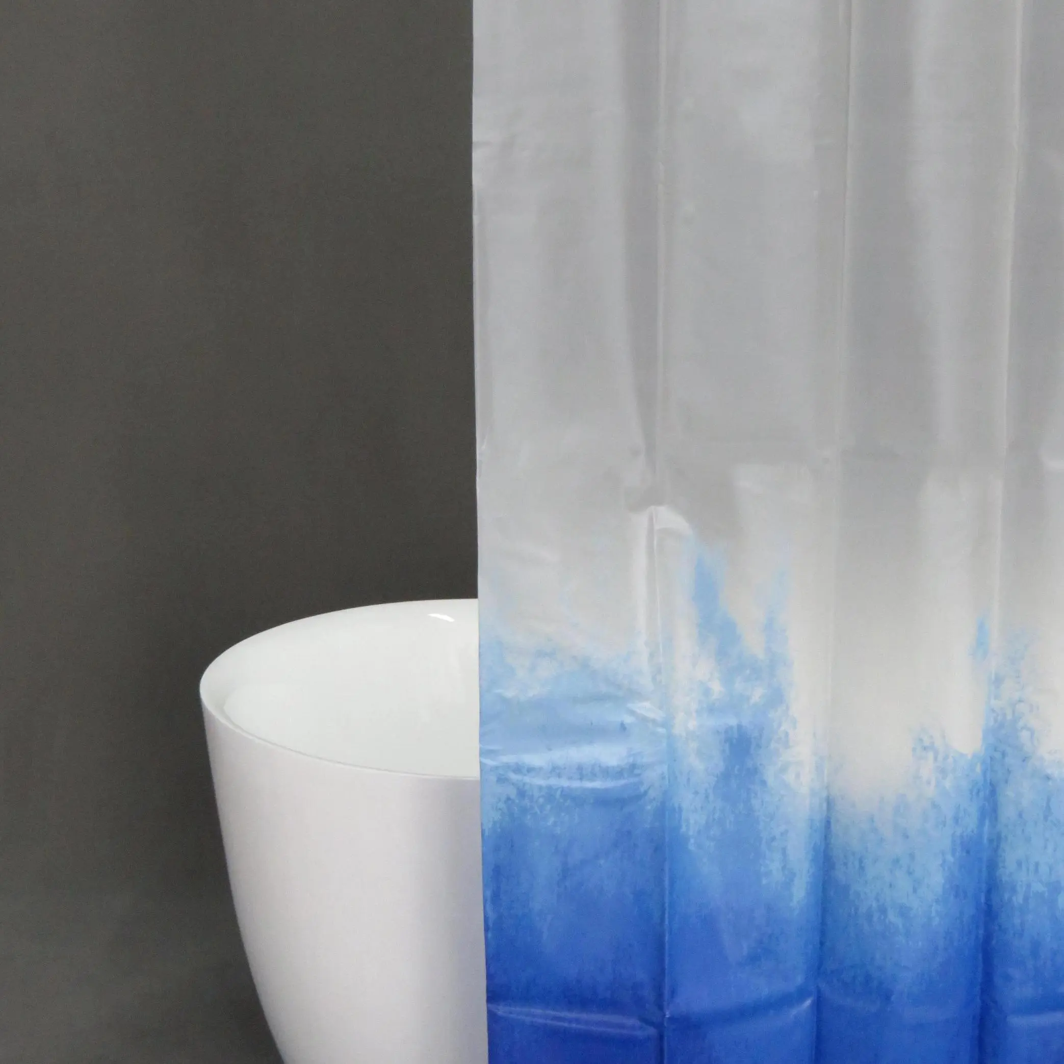 BreezeGuard Plastic Shower Drape