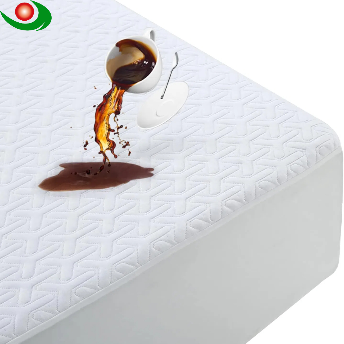 QuietGuard Terry Fabric Waterproof Mattress Protector