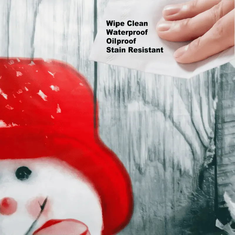 Functional PEVA Tablecloth for the Holidays