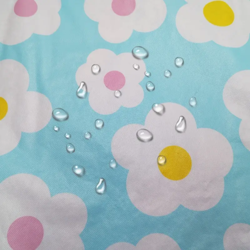 Pastel Garden Vinyl Table Cover