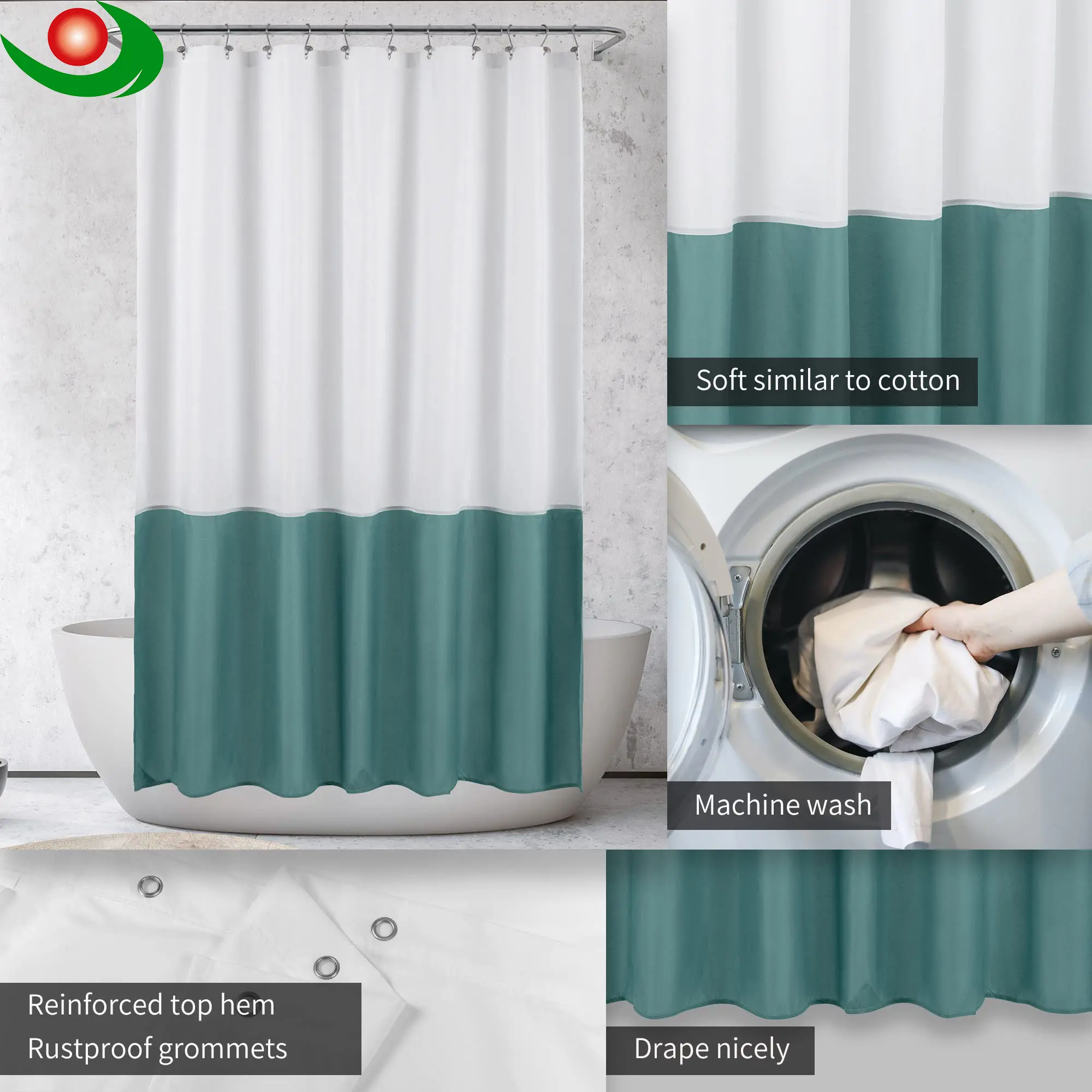 Xmas Shower Curtain Ideas: Turn Your Bathroom into a Winter Wonderland