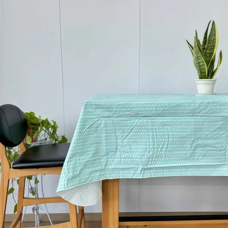 Elegant Flannel Backed Vinyl Tablecloth