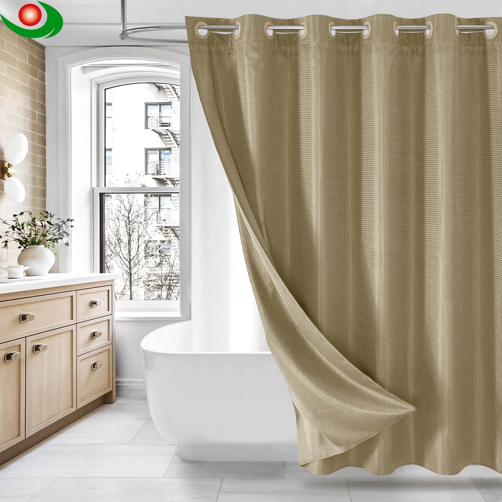 Wholesale Waterproof Shower Curtains – Ideal for European Supermarket Shelves